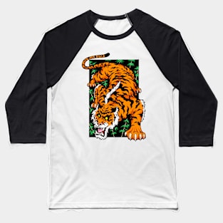 Tiger Colour Baseball T-Shirt